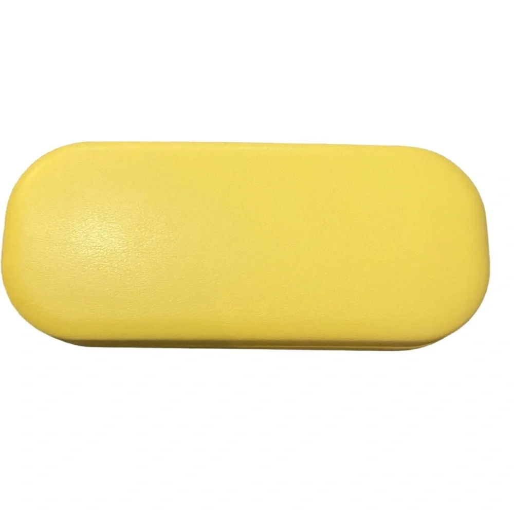 Marc Jacobs Yellow Eyeglasses Sunglasses Hard Case with Dust Cloth